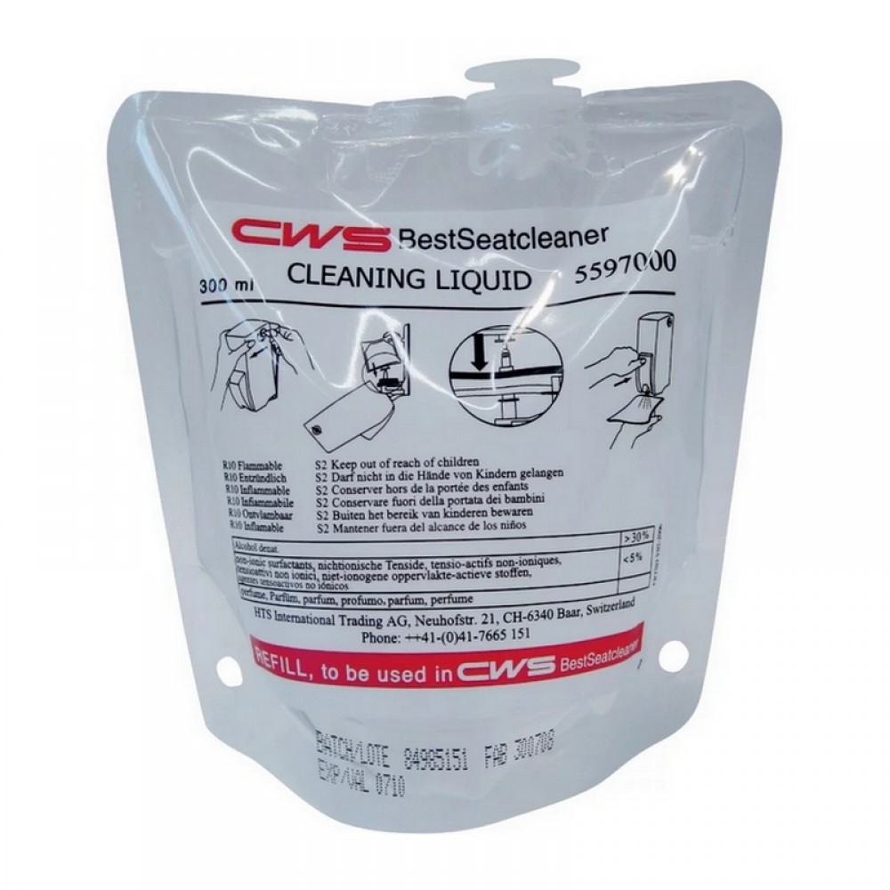 CWS toilet seat cleaner liquid 0,3 l Seatcleaner spray Emtra